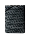 Hp Housse de protection réversible noire à motif géométrique HP 14