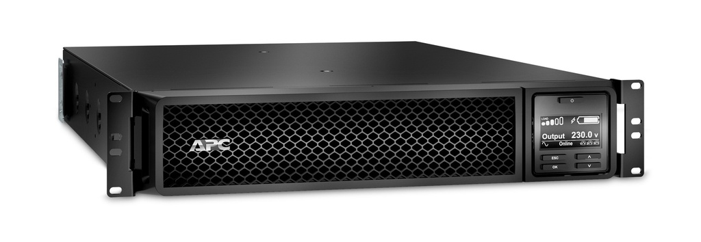 [SRT3000RMXLI] Apc APC Smart-UPS On-Line SRT3000RMXLI - 3000VA, 8x C13 & 2x C19, montage en rack