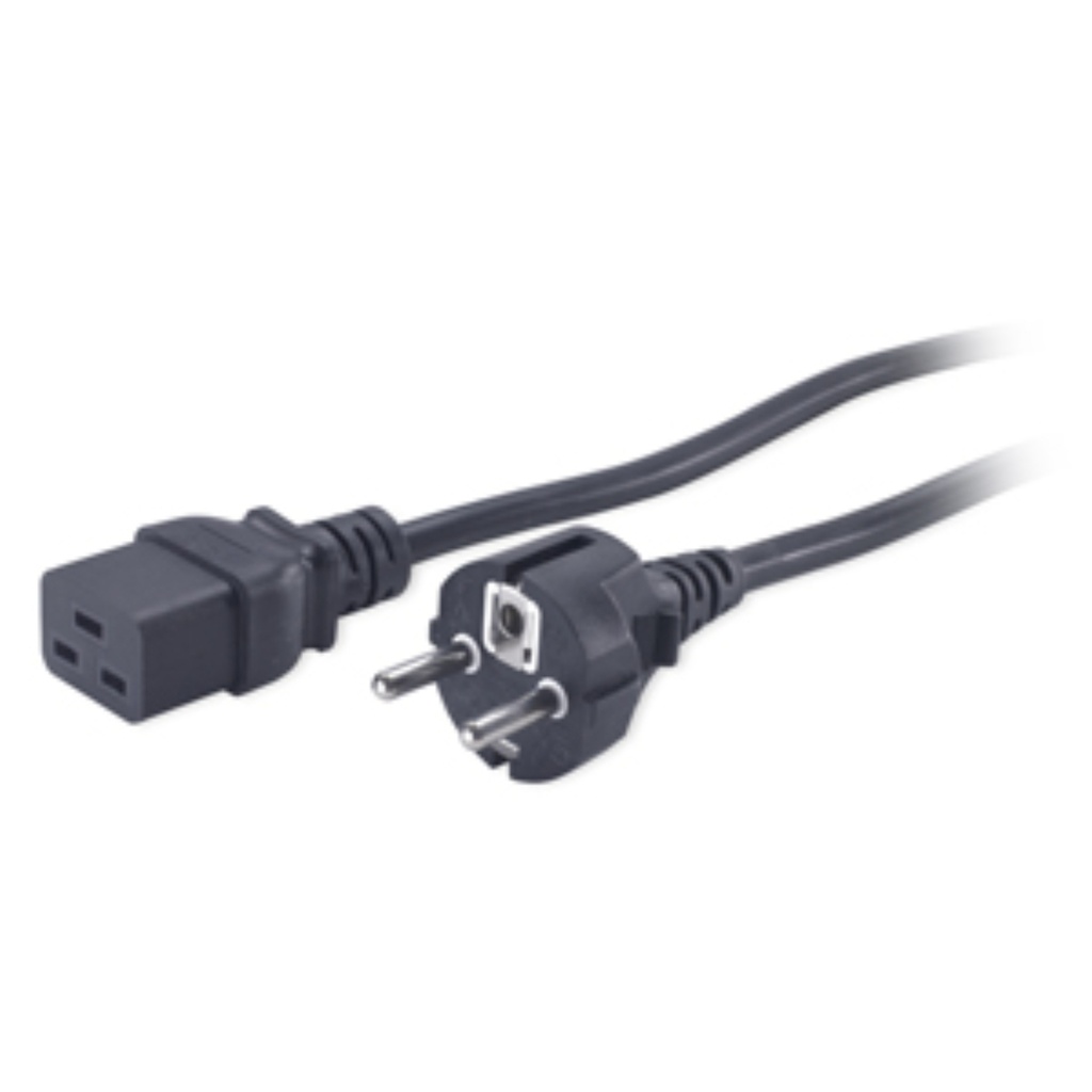 Apc NetShelter - Cordon d'alimentation - Prises CEE 7 et C19 - 16A - 2,5m