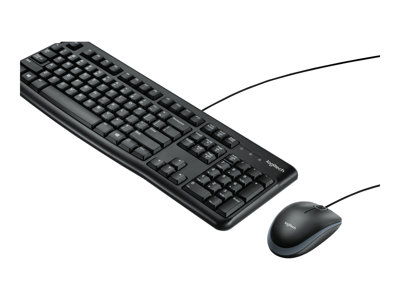 Logitech Desktop MK120Ensemble filaire clavier et sourisUSBFrançais